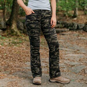 Columbia Omni-Shield Camo Hiking Pants Women's 10R